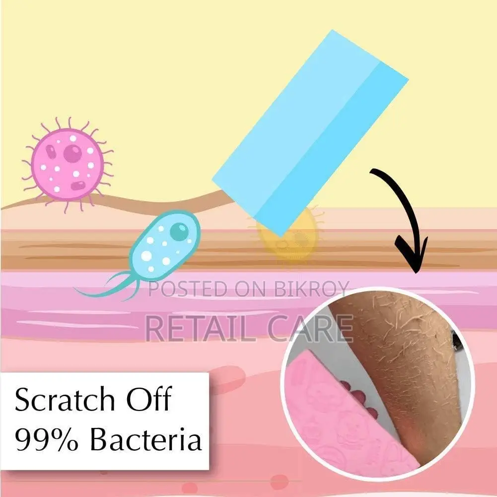 Soft Body Exfoliating Sponge for Bathing Shower Random Color