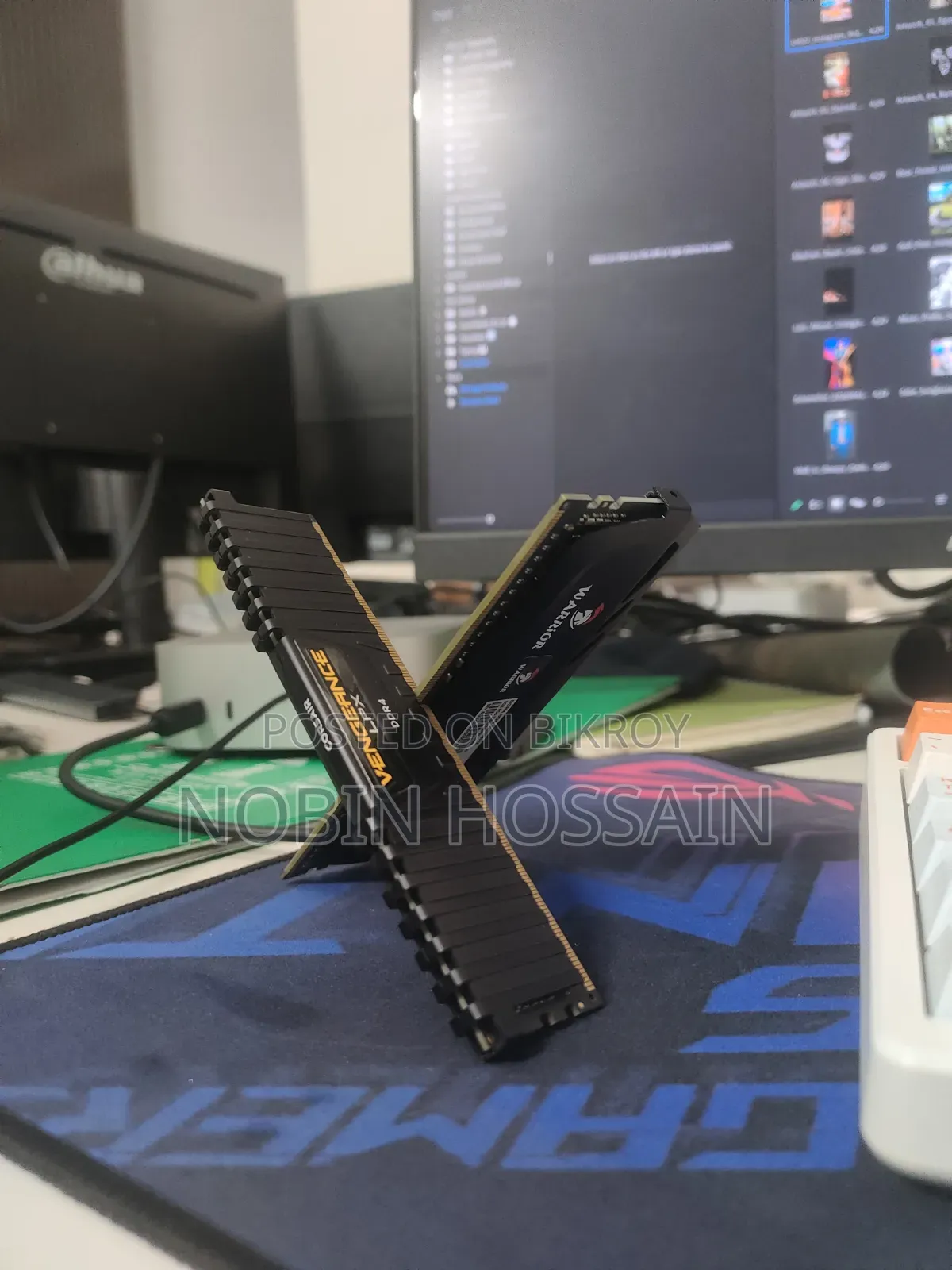 Corsair Vengeance Ddr4 and Warrior Ddr4 Elite Series 8×8-16