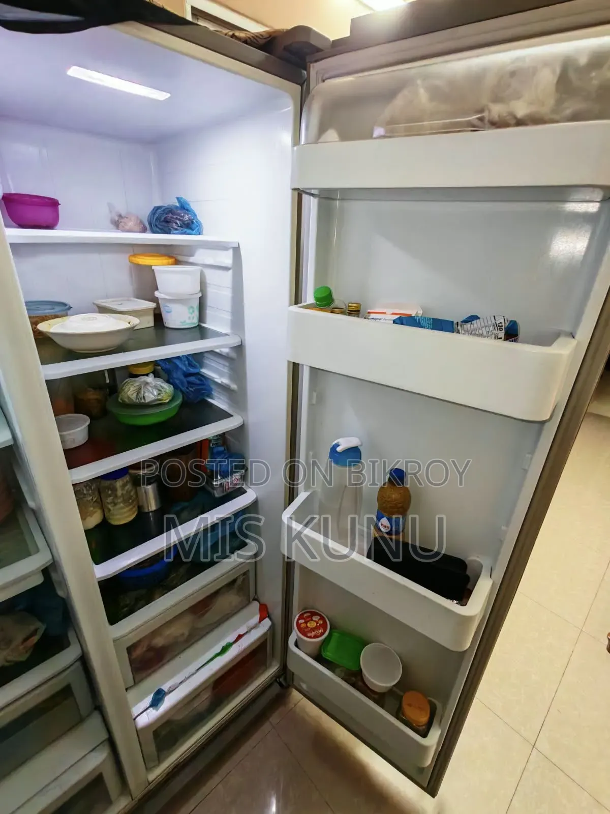 Samsung Double Door Fridge 600L