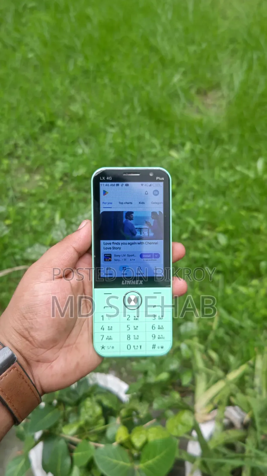 Linnex Lx 4g Plus 32 Gb Blue