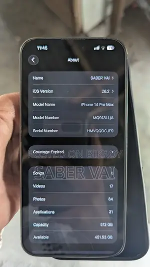 Apple iPhone 14 Pro Max 512 GB Purple