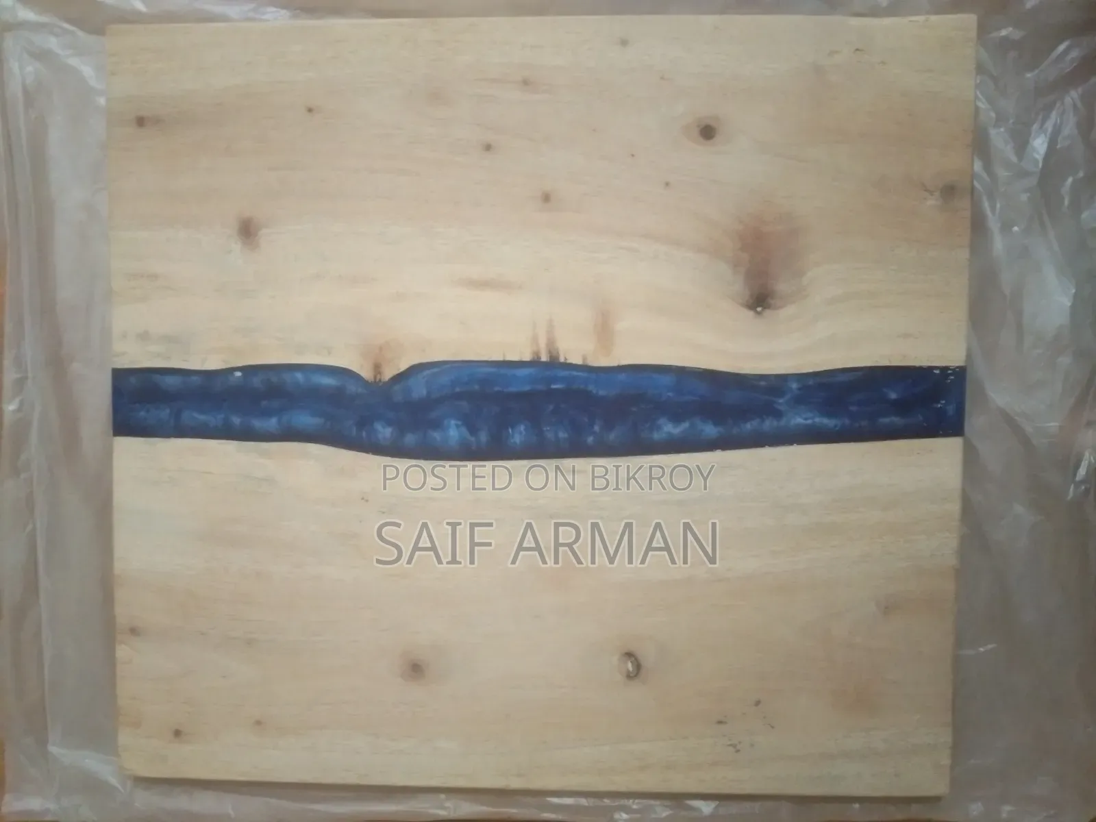 Resin River Wall Art