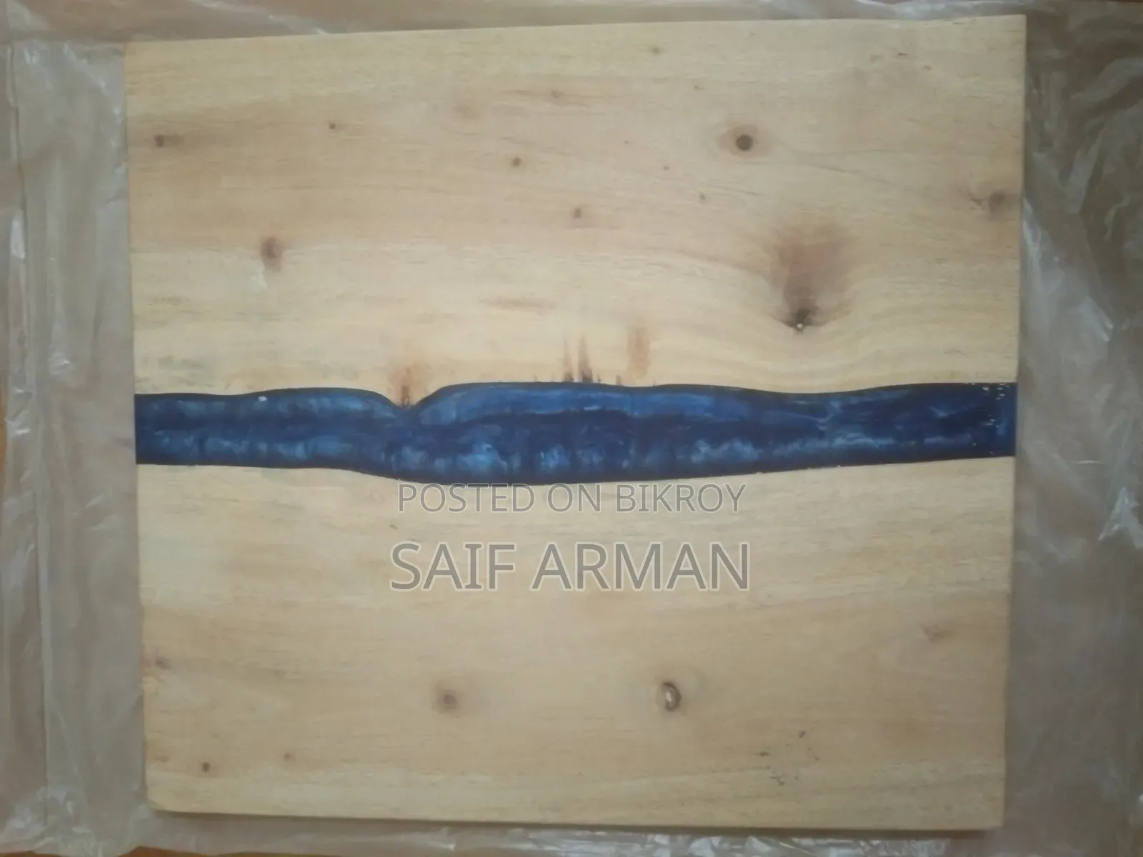 Resin River Wall Art