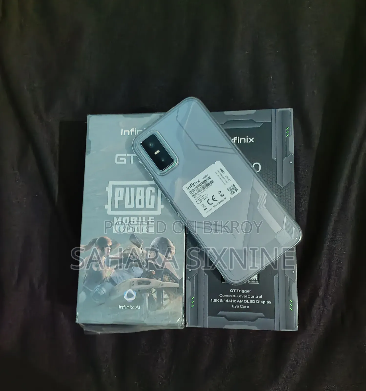 New Infinix GT 30 5G 256 GB Silver