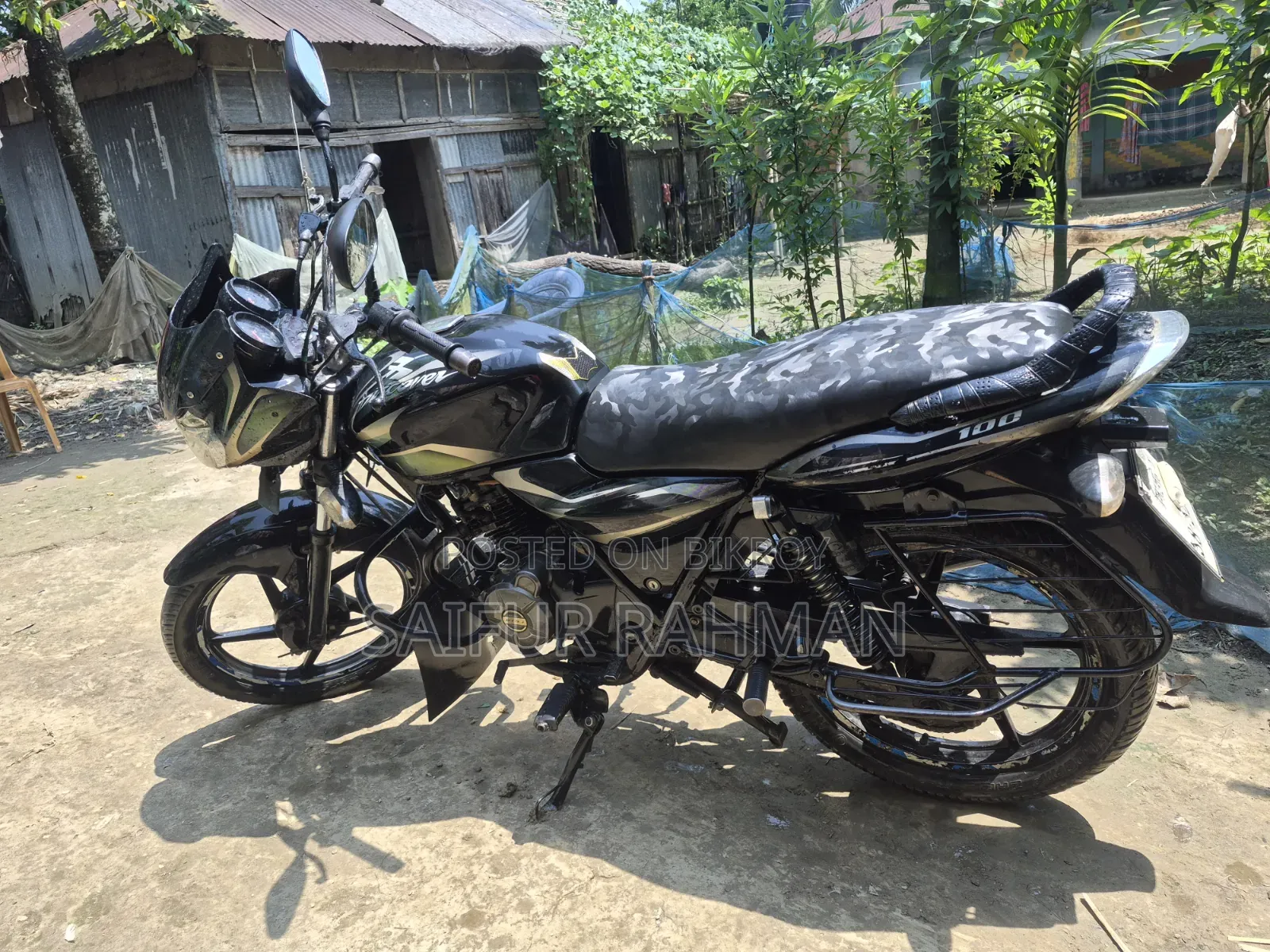 Bajaj Discover 100 2016 Brown