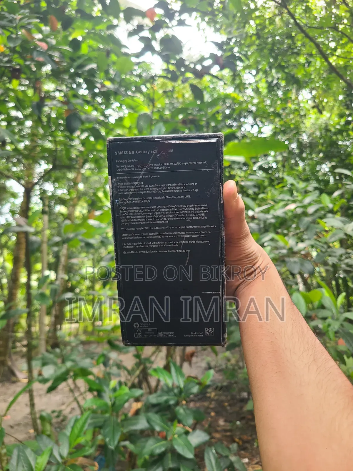 Samsung Galaxy S20+ 5G 256 GB Black