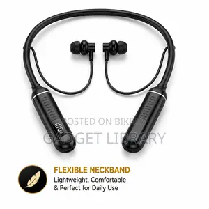 DUOPUNI G02 Bluetooth Neckband | Digital Display