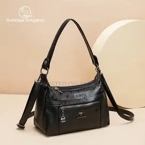 Stylish Practical Large Capacity Crossbody Bag (Black) Sku: D1192