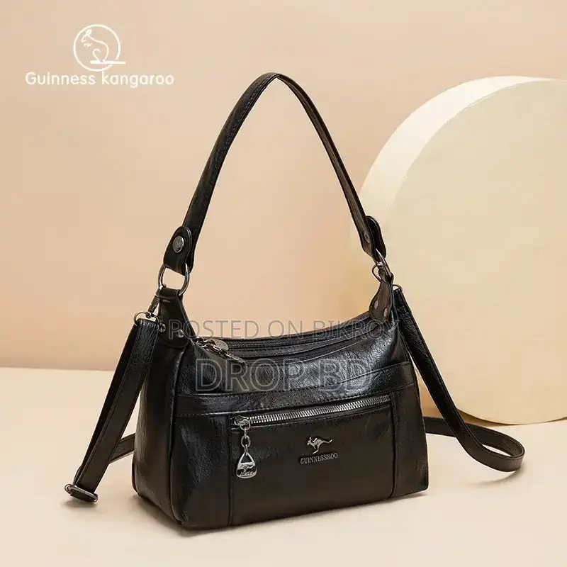 Stylish Practical Large Capacity Crossbody Bag (Black) Sku: D1192