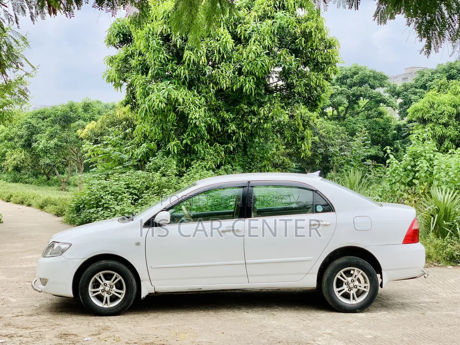 Toyota Corolla Sedan 2005 White