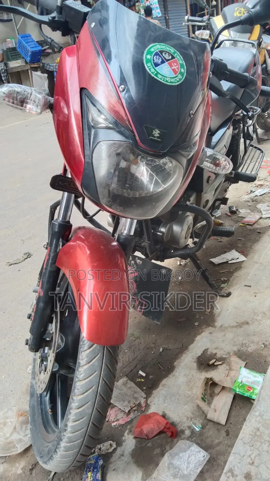 Bajaj Pulsar 150 2016 Red