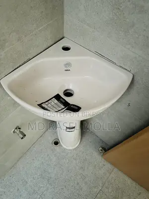 2X Rosa Corner Basin With Stand