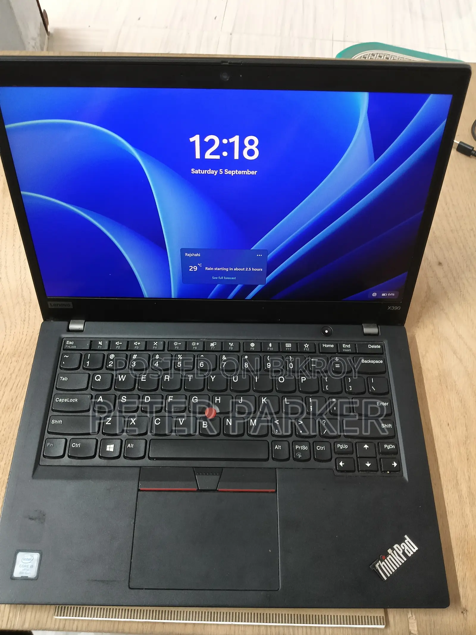 Laptop Lenovo ThinkPad X390 16GB Intel Core I5 SSD 256GB