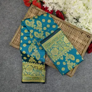 Premium Silk Katan Saree – Exclusive Design and Multiple Color Verient
