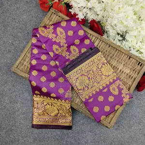 Premium Silk Katan Saree – Exclusive Design and Multiple Color Verient