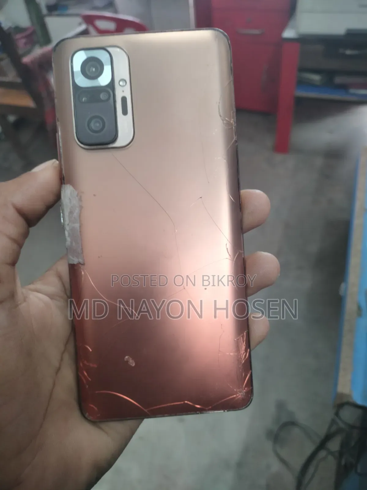 Xiaomi Redmi Note 10 Pro Max 128 GB Rose Gold