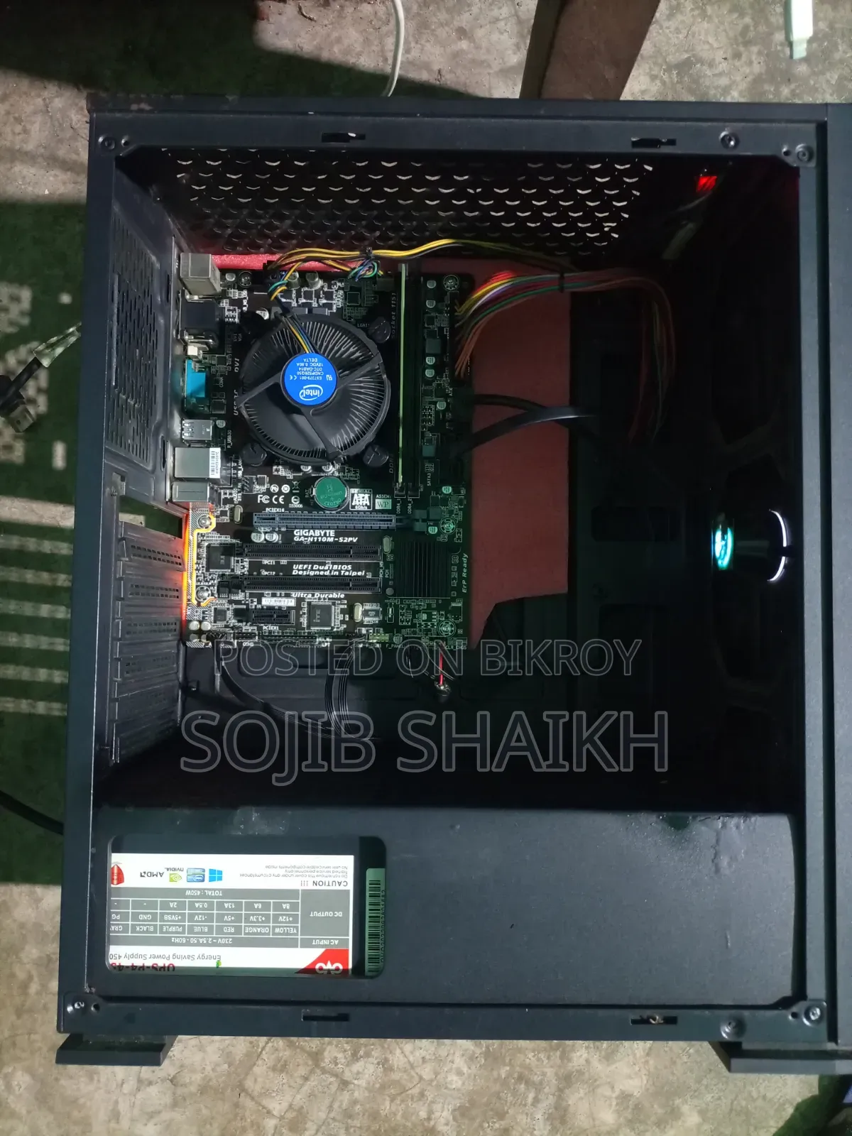 Desktop Computer 4GB Intel Core I3 SSD 128GB