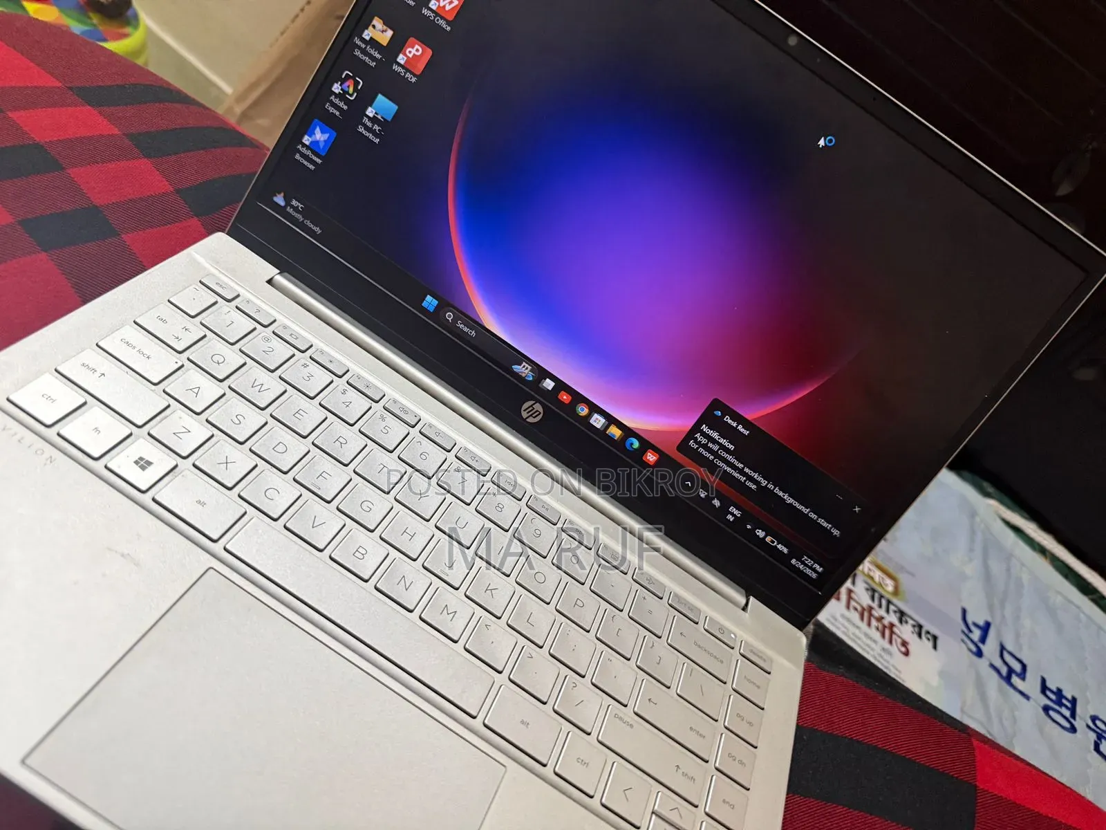New Laptop HP Pavilion 14 8GB Intel Core I5 SSHD+SSD 512GB