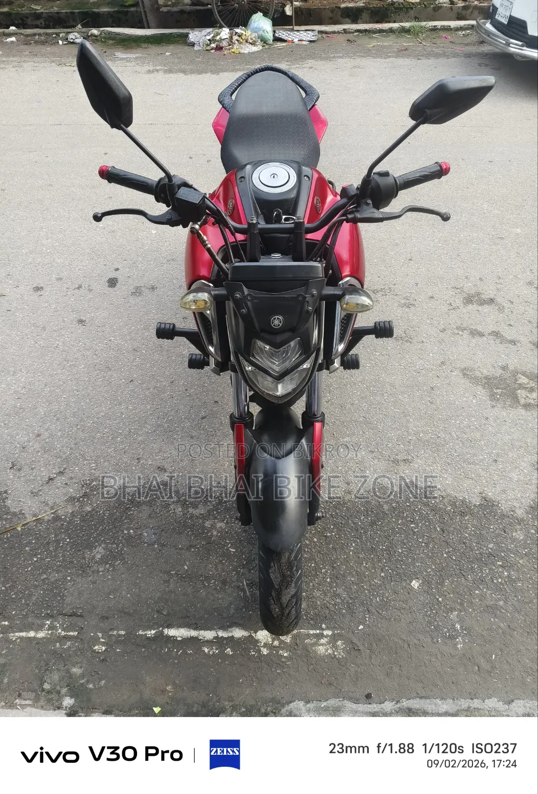 Yamaha FZS V3 2023 Red