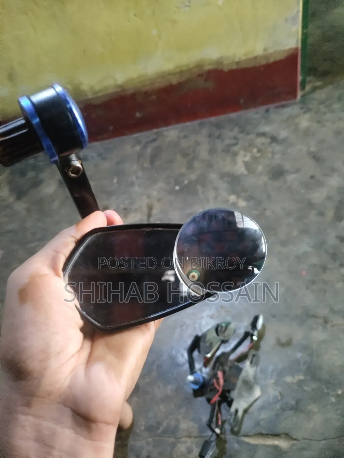 Bike Tail Tidy Indicator and After Market Looking Glass