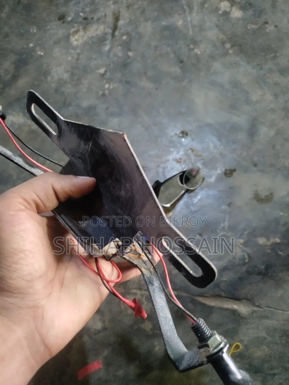 Bike Tail Tidy Indicator and After Market Looking Glass