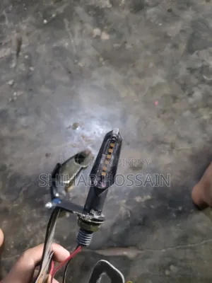 Bike Tail Tidy Indicator and After Market Looking Glass