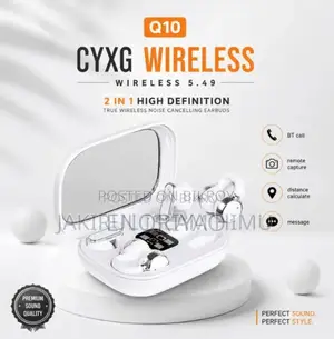 Q10 Hifi 2 in One Earbuds