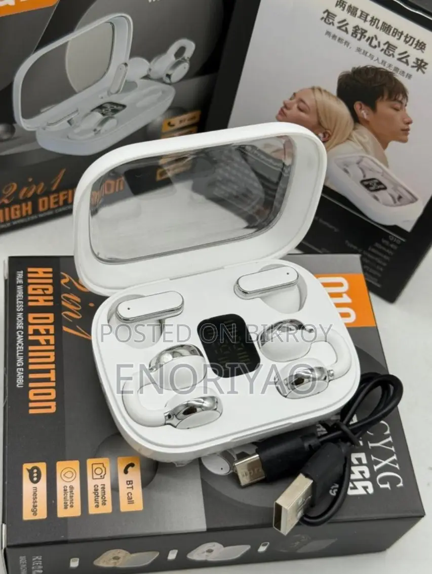 Q10 Hifi 2 in One Earbuds