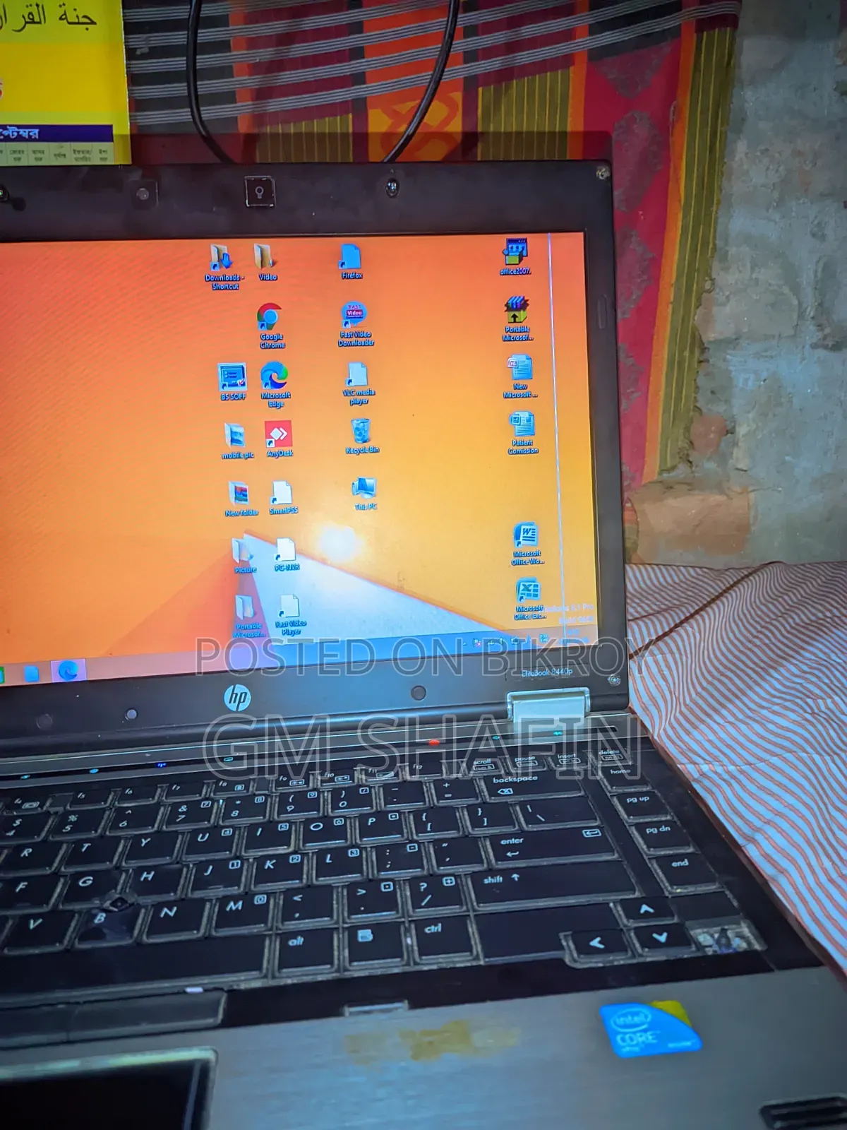 Laptop HP EliteBook 8440P 4GB Intel Core I5 HDD+SSD 128GB