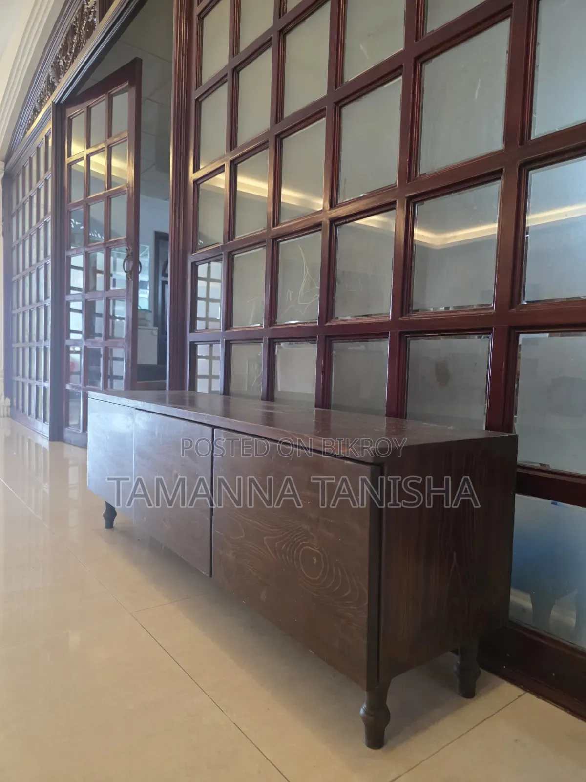 Wooden TV Console