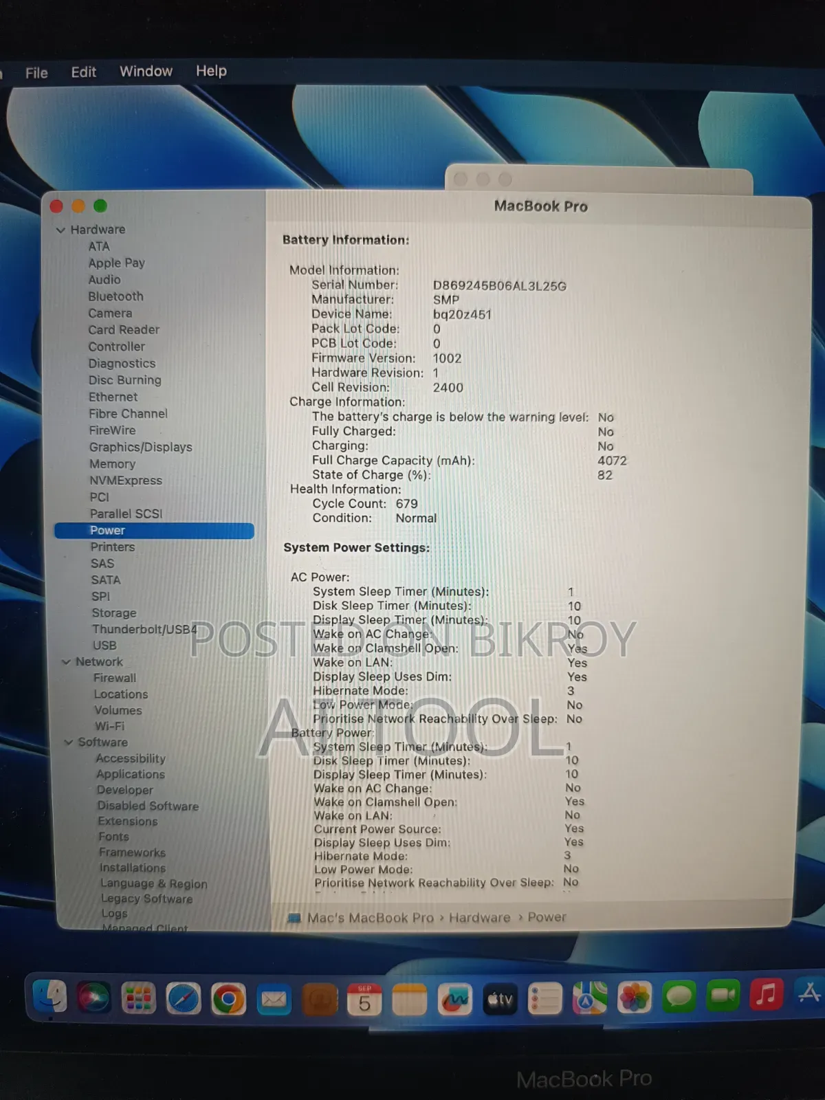 Laptop Apple MacBook Pro 2019 8GB Intel Core I5 SSD 256GB