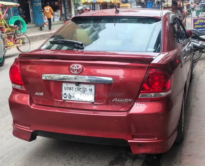 Toyota Allion 2004 Red