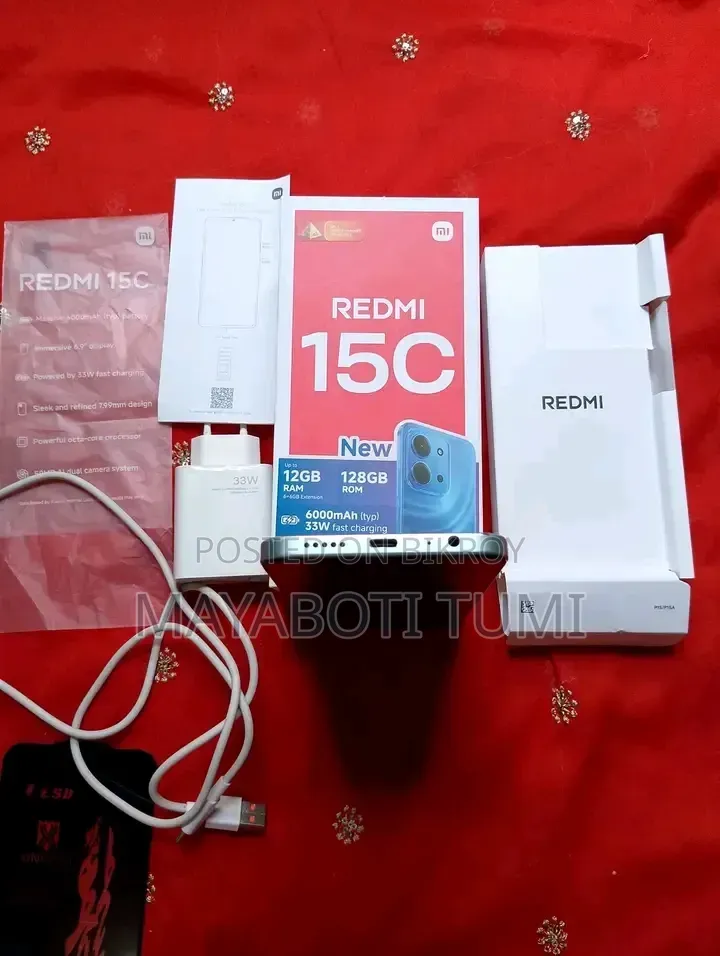 Xiaomi Redmi 15C 4G 128 GB Yellow