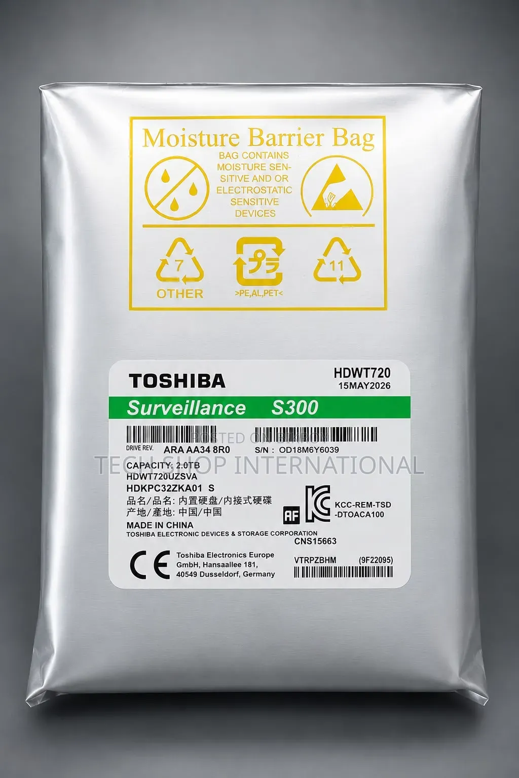 Hard Disk Drive (Hdd 3.5" Sata 1y Warranty)
