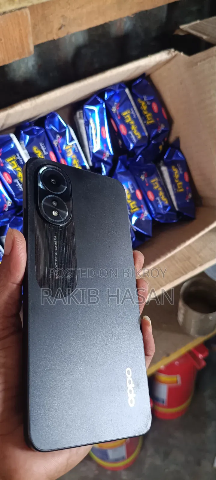 Oppo A18 128 GB Black