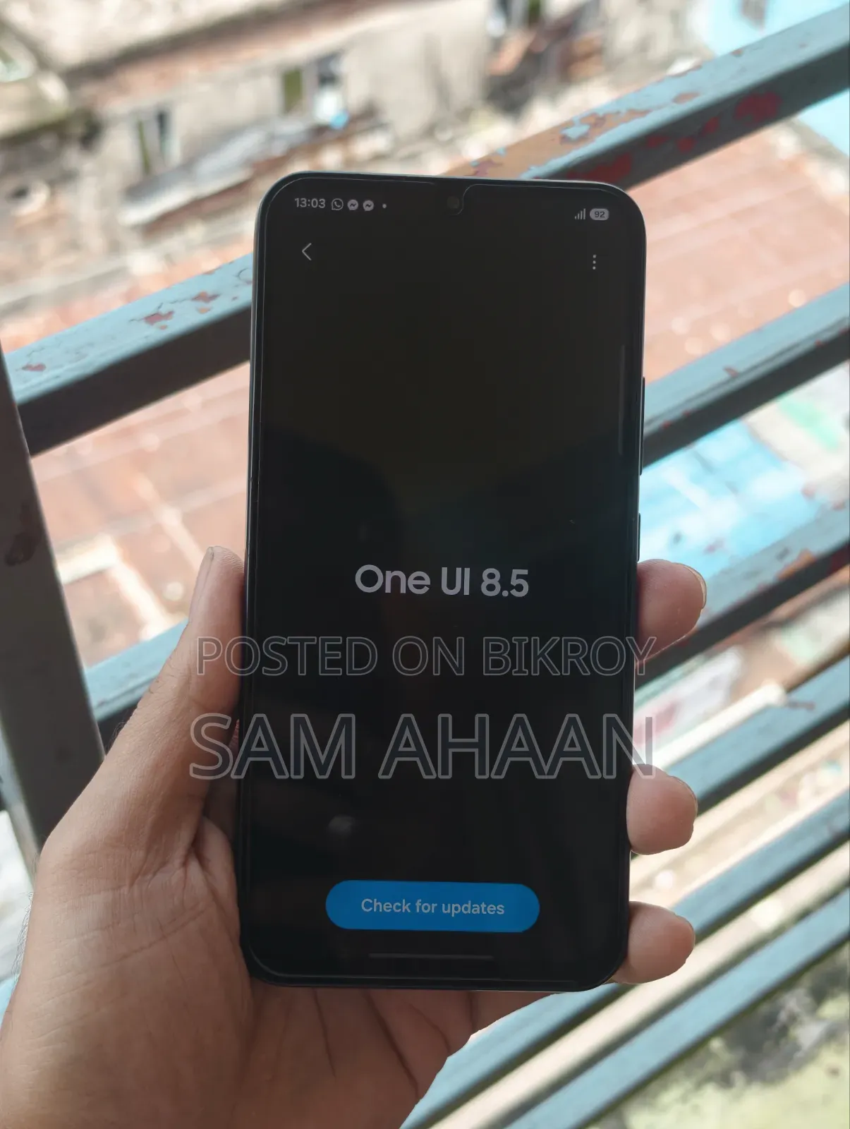 স্যামসাং গ্যালাক্সি এ৩৪ ৫জি ১২৮ জিবি ব্ল্যাক