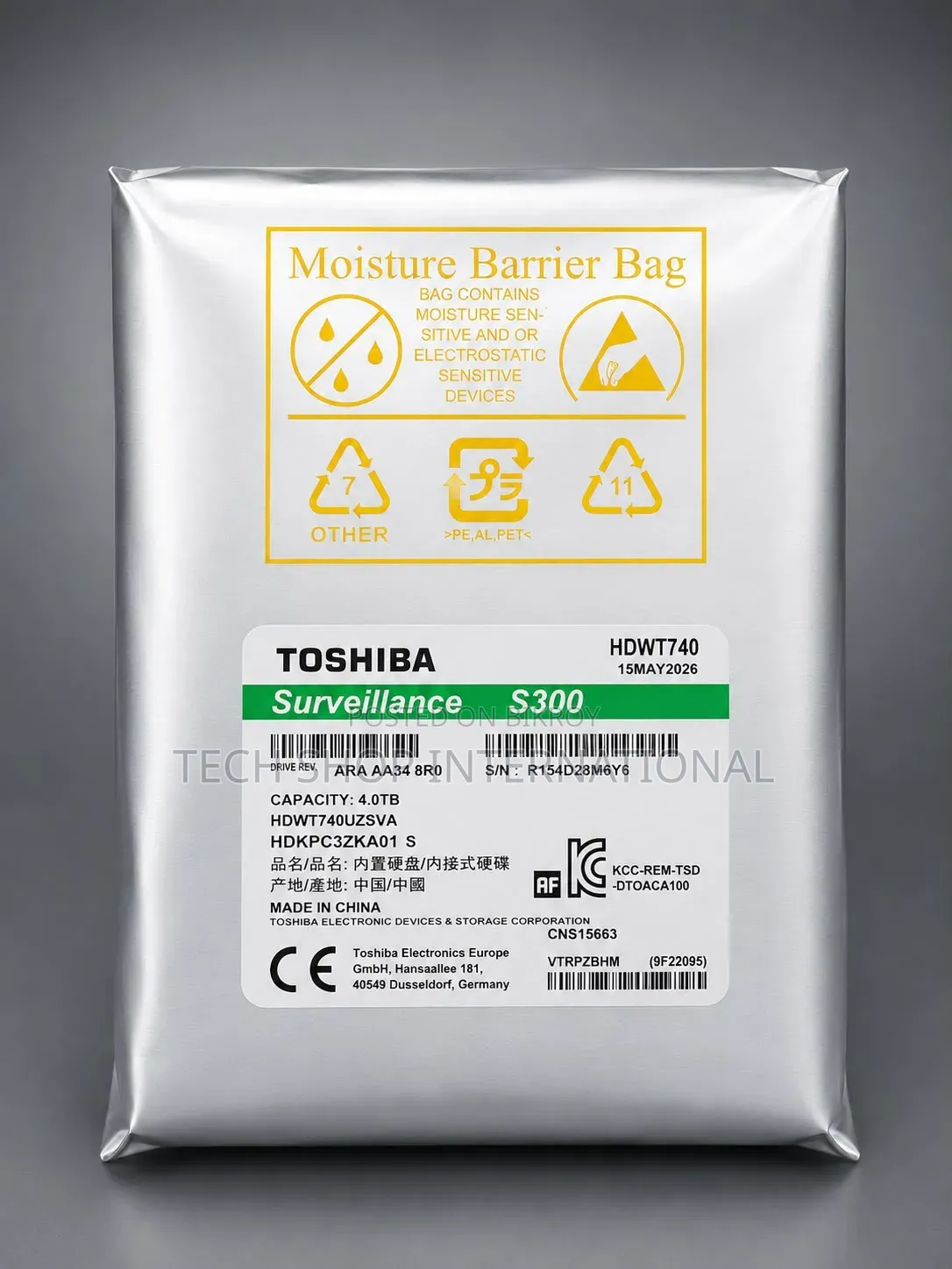 Hard Disk Drive (Hdd 3.5" Sata 1y Warranty)