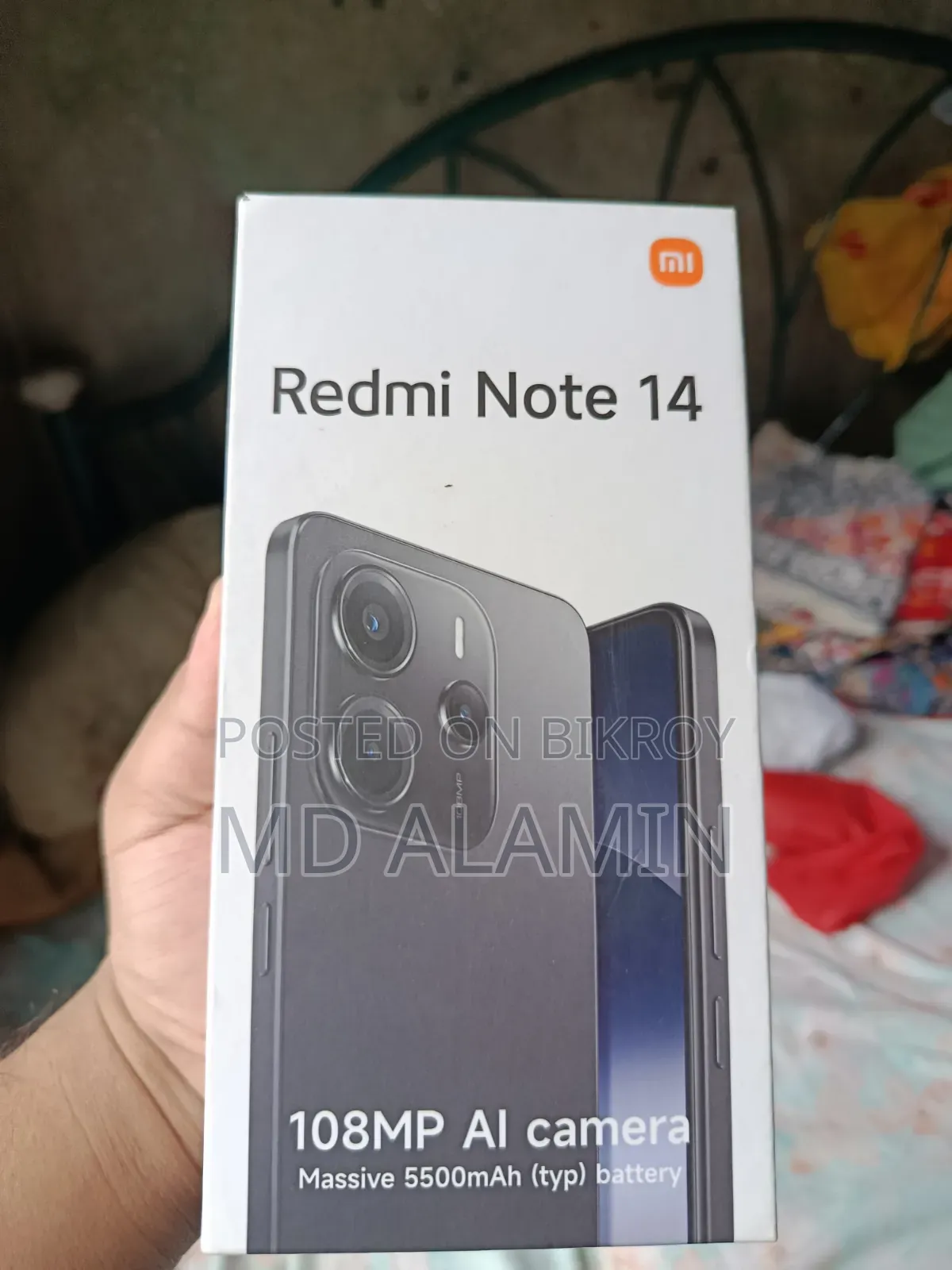 Xiaomi Redmi Note 14 4G 256 GB Black