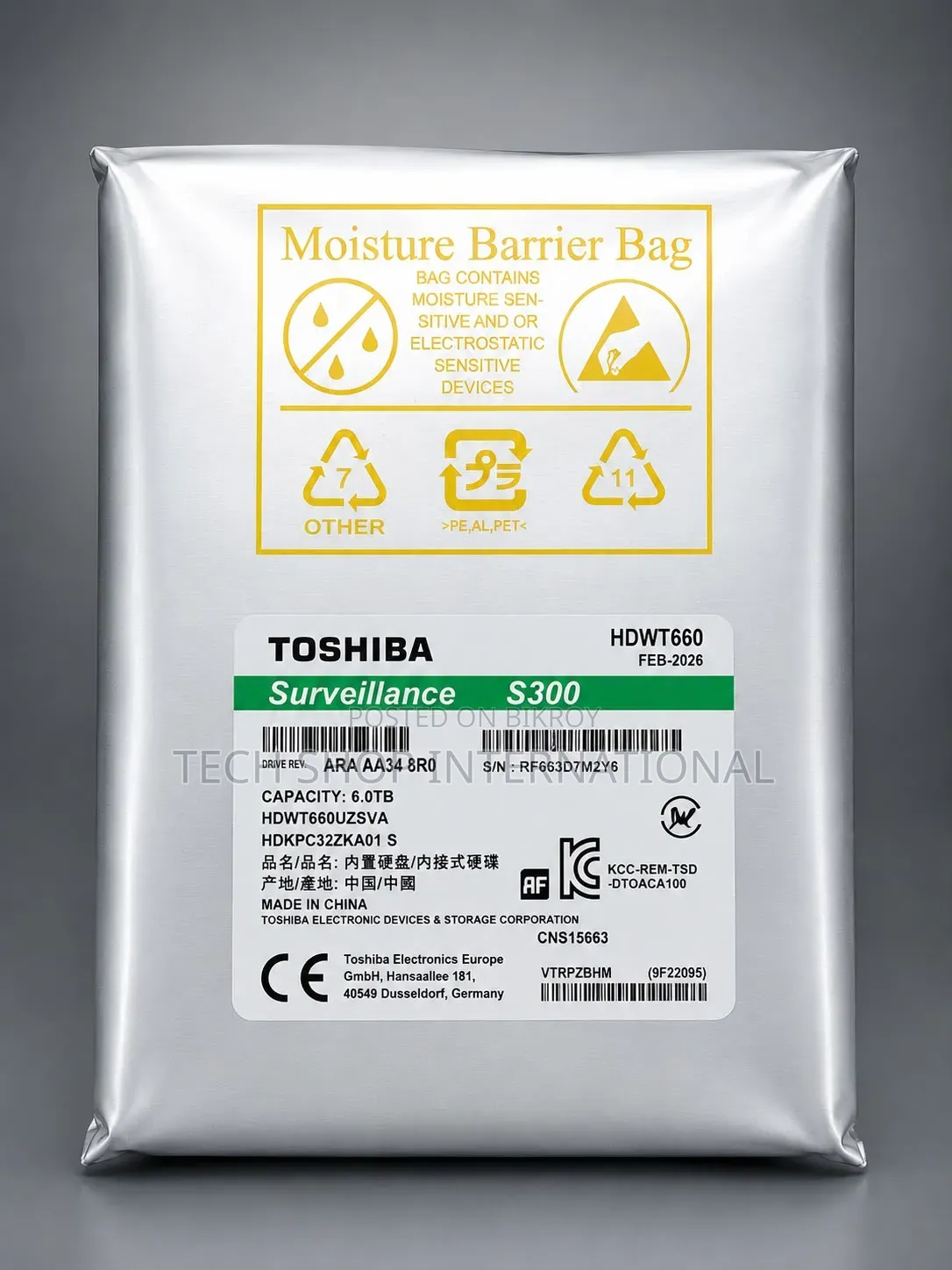 Hard Disk Drive (Hdd 3.5" Sata 1y Warranty)