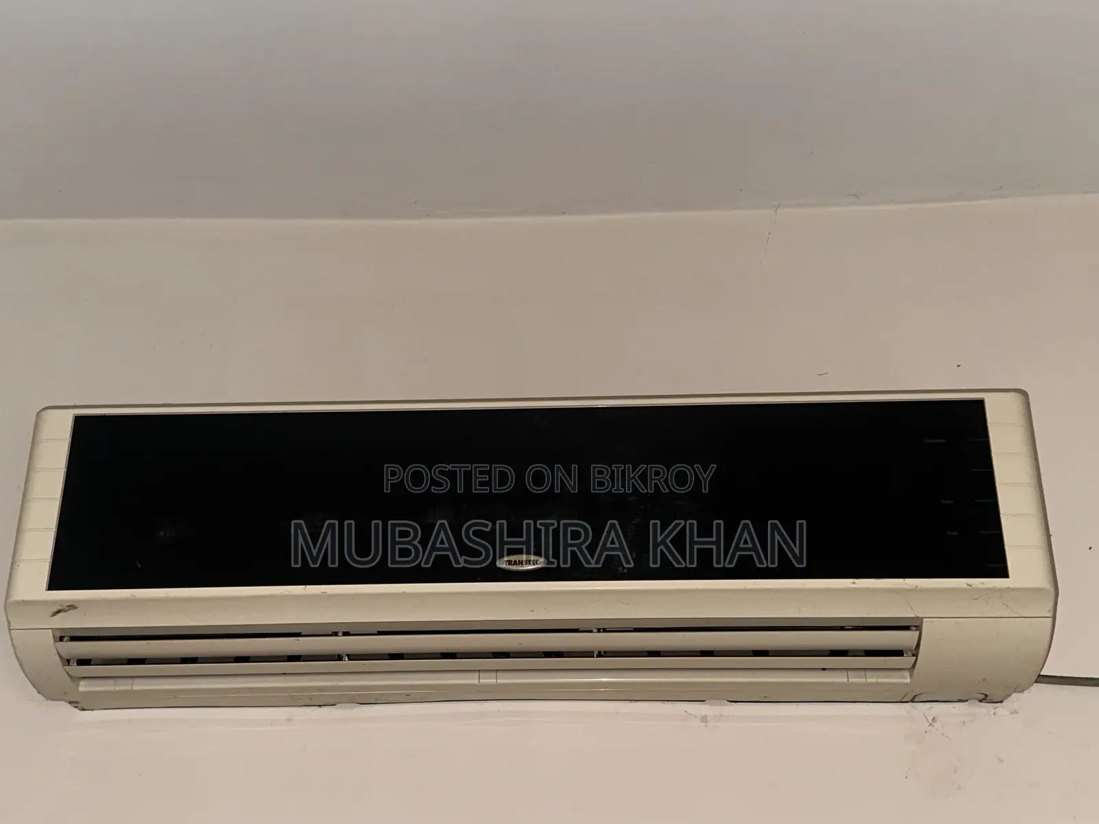 Transtec 18000 BTU Wall-Type Air Conditioner — Used