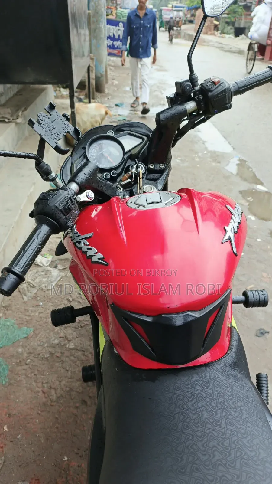 Bajaj Pulsar NS 160 2020 Red