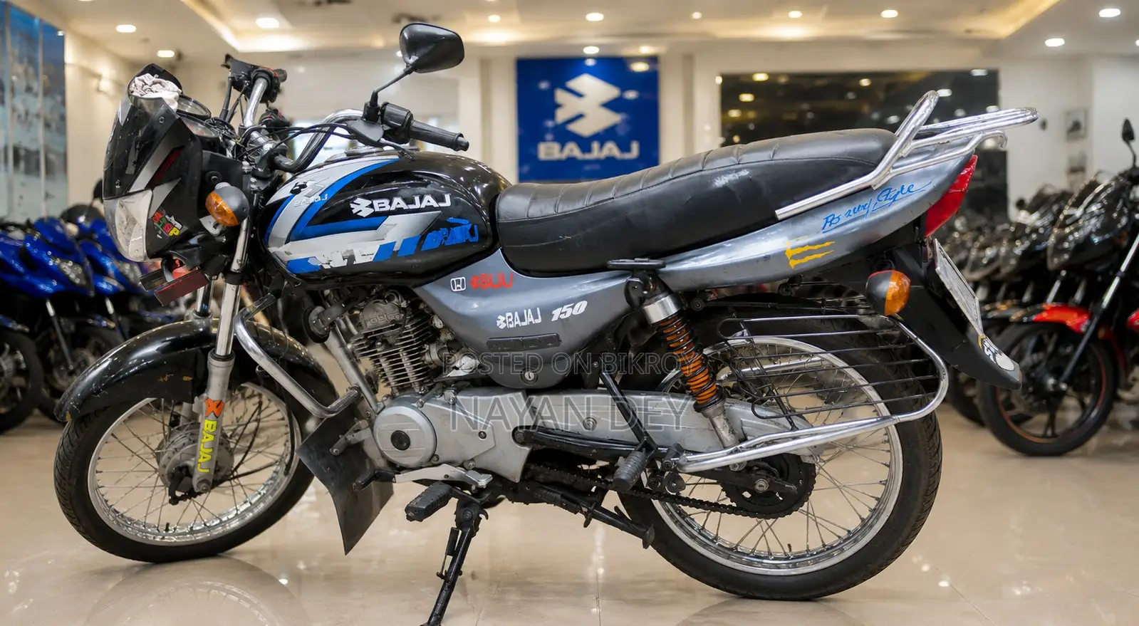 Bajaj CT 100 2007 Blue