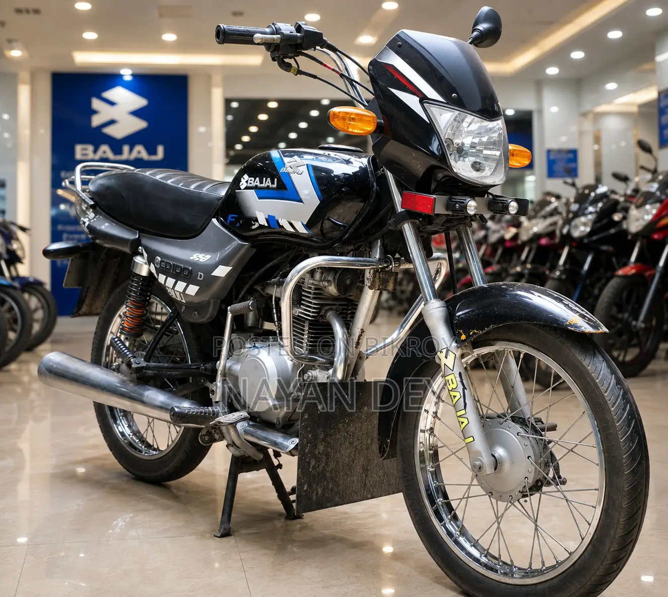 Bajaj CT 100 2007 Blue