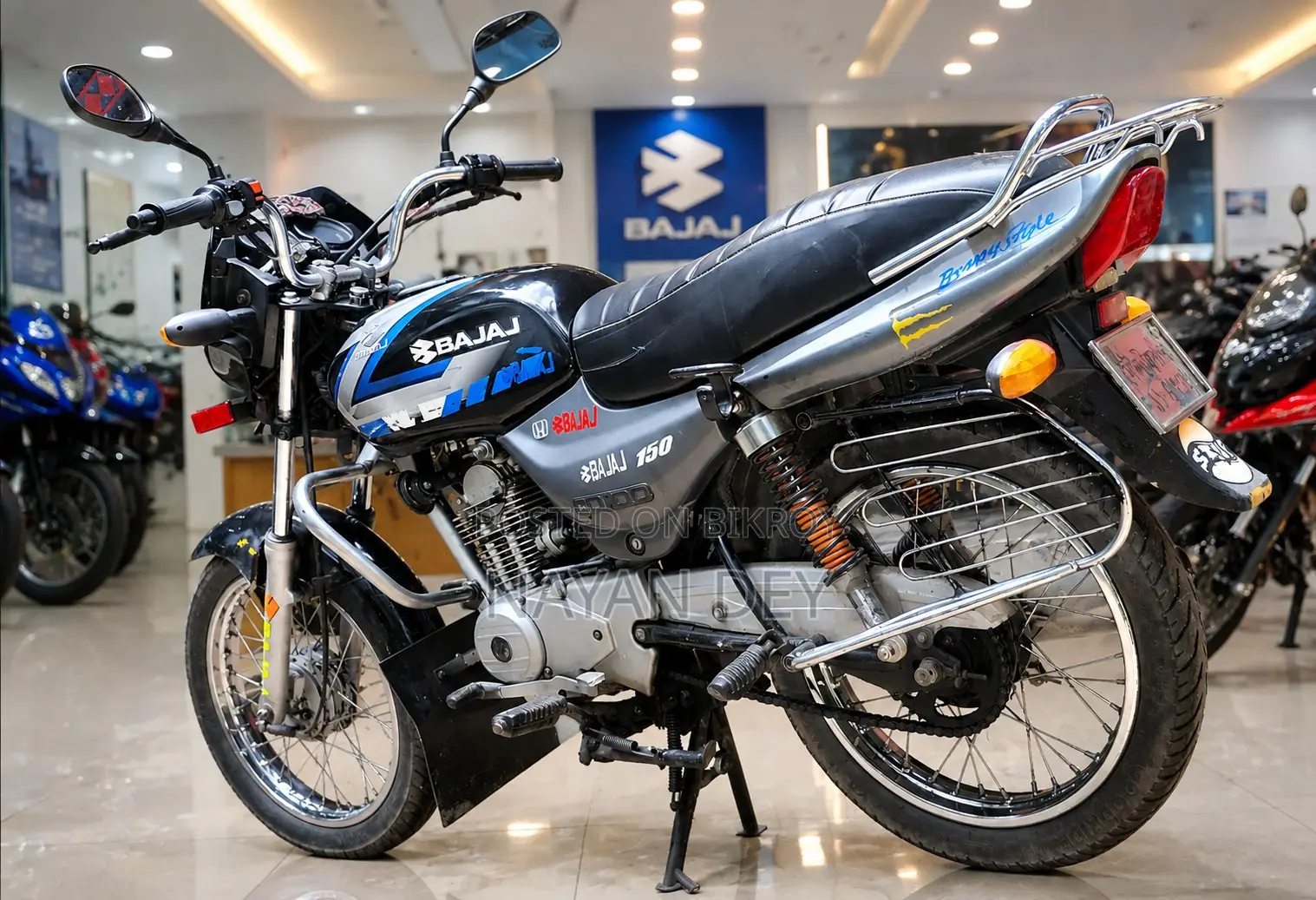 Bajaj CT 100 2007 Blue