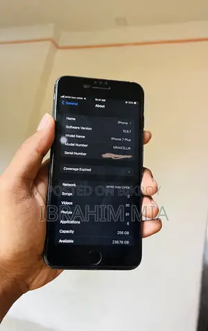 Apple iPhone 7 Plus ২৫৬ জিবি ব্ল্যাক