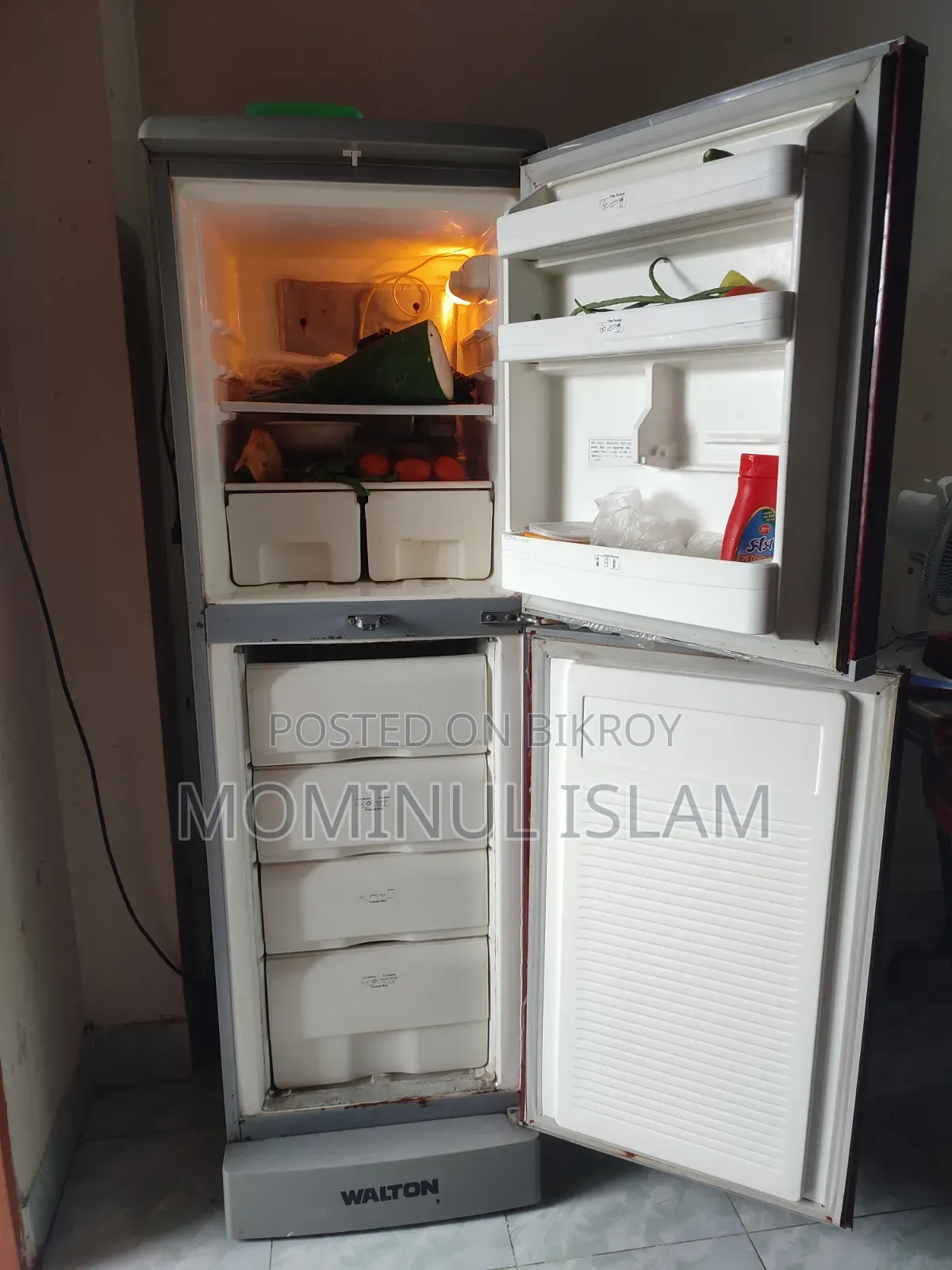 252Ltr Walton Fridge বিক্রি করা হবে