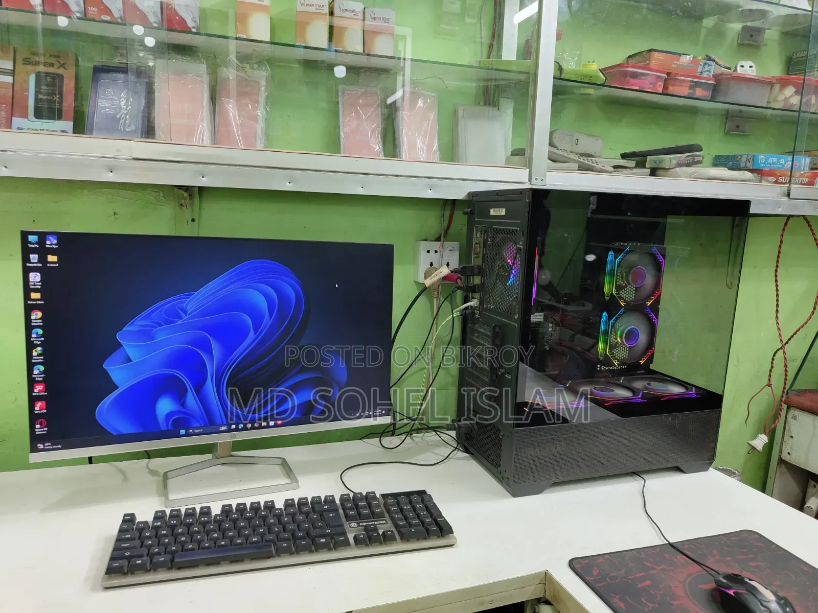 Desktop Computer 8GB AMD Ryzen 5 HDD 1T