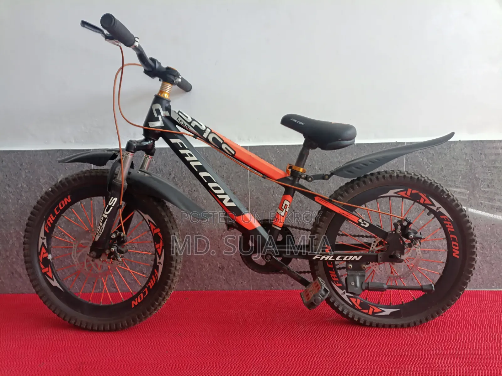 Falcon Kids Cycle (Double Disc Brake) – ভালো কন্ডিশন!