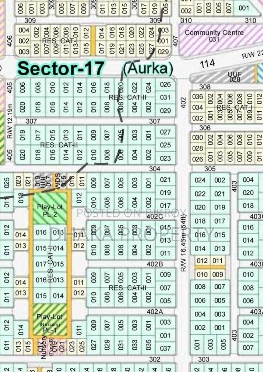 300ft Expressway 5 Katha North at Sector-17
