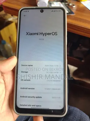 Xiaomi Redmi Note 12 128 GB Silver